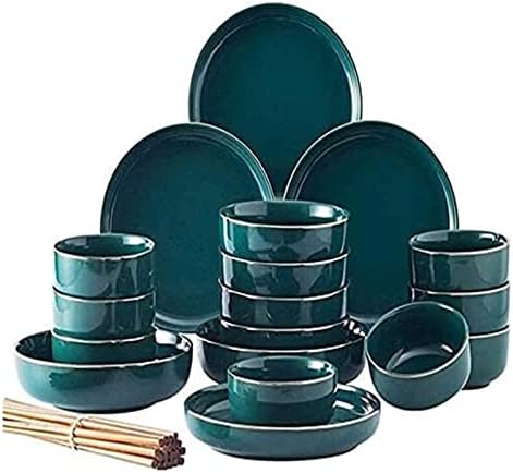 Round White Service For Eight