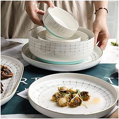 Forty-Piece Porcelain Family Set