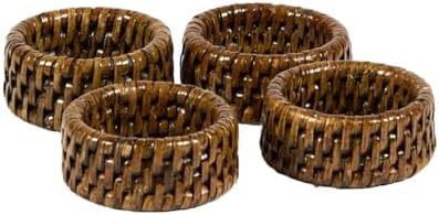 Ketak Rattan Napkin Rings Six